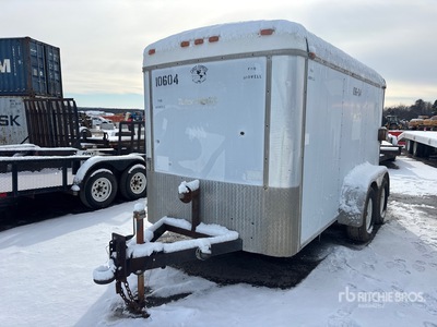 2000 Cargo Express 12 ft T/A Enclosed Trailer