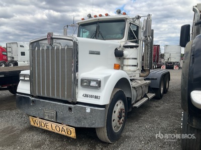 2001 Kenworth W900B Cabeza Tractora Cabina Corta (Inoperable)