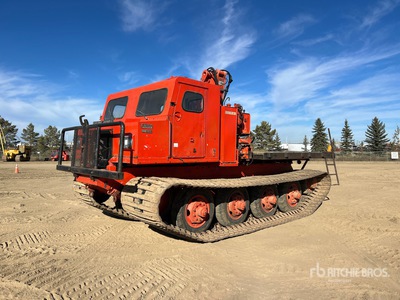 1969 Nodwell FN160 Flatbed Knuckle Boom Chariot à chenilles
