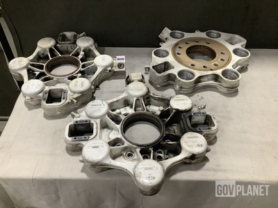 (3) Messier - Bugatti - Dowty S277A016-510 Wheel Brake Piston Housings