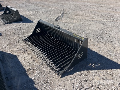 2025 Kit Containers QT-SB-H76-V3 70 in Rock Skid Steer Bucket (Unused)