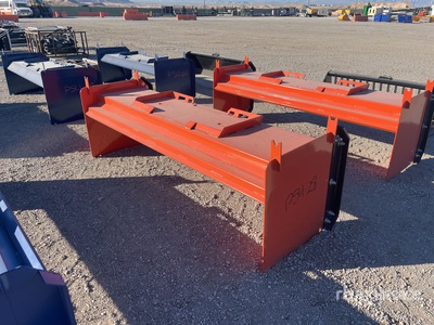 2025 Kit Containers QT-SP-8-23 96 in Skid Steer Snow Pusher (Unused)