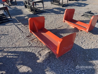 2025 48 in Mini Skid Steer Snow Pusher (Unused)