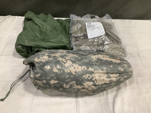 (3) Grenadier Sets, (5) Clothing Bags & Assorted Items