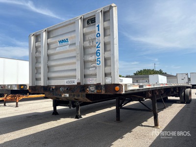 2005 Fontaine 45 ft T/A Flatbed Trailer