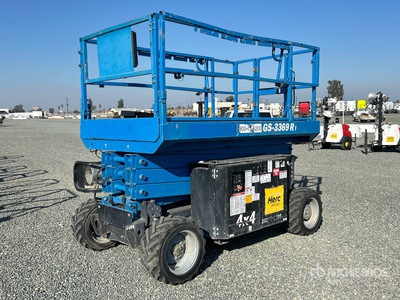 2016 Genie GS-3369RT 4x4 Dual Fuel Scissor Lift