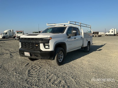 2020 Chevrolet Silverado 3500HD 4x4 Crew Cab Utility Truck