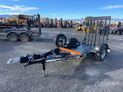 2023 Snake River 4X7 4400 lb 7 ft S/A Equipment Trailer