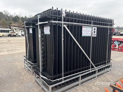 Quantity of (30) 2025 KJ K0710-30 10 ft x 7 ft Powder Coated Schermen (Unused)