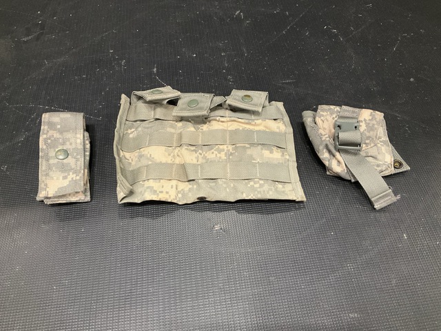 (68) Ammunition Pouches, (41) Grenade Pouches & Assorted Items