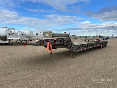 2004 Aspen 45 ton 45 ft Tri/A Folding Neck Trailer