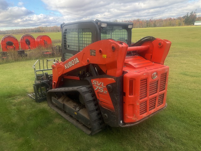 MINI CARGADOR SOBRE ORUGAS KUBOTA SVL752HWC