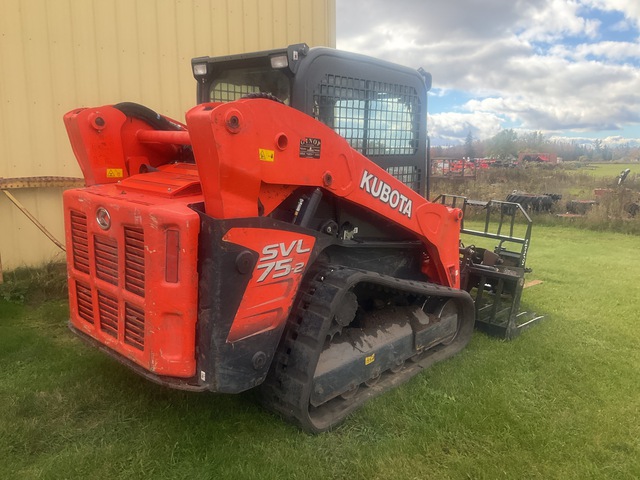 MINI CARGADOR SOBRE ORUGAS KUBOTA SVL752HWC