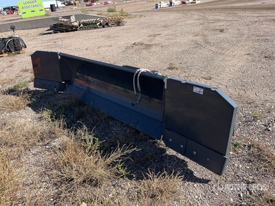 98 in 158 in Skid Steer Snow Pusher