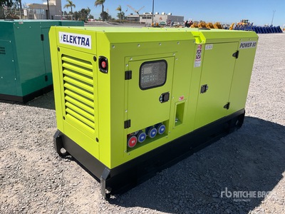 2025 Elektra EL80 80 kW Skid-Mounted Planta de Luz (Sin Usar) / مولد (Unused)