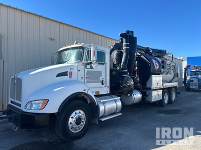 2019 Vactor 21HXPD36 on 2020 Kenworth T400 6x4 Sewer Cleaner Truck