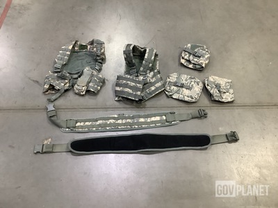 (38) Individual Belts, (104) Individual Pouches & Assorted Items