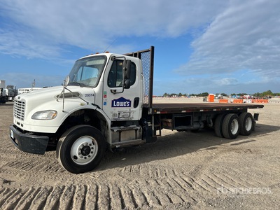 2015 Freightliner M2 106 6x4 Ciężarówka z płaską platformą