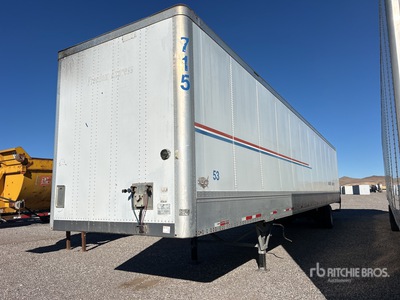 2008 Wabash 53 ft x 102 in T/A Rimorchio furgonato