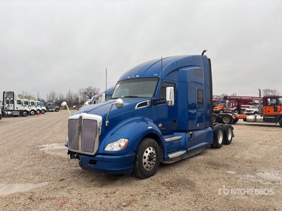 2018 Kenworth T680 6x4 Cabeza Tractora Cabina Dormitorio