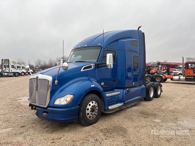 2018 Kenworth T680 6x4 T/A Sleeper Truck Tractor