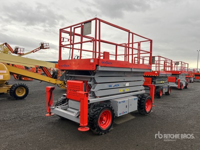 2003 Skyjack SJ7135 4x4 Dual Fuel 35ft シザーリフト