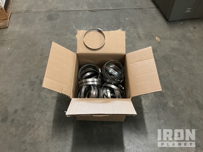(100) SAEJ1508F64 Hose Clamps