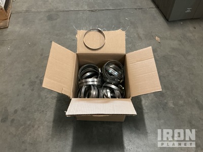 (100) SAEJ1508F64 Hose Clamps