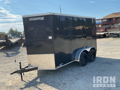 2024 Stallion 16 ft T/A Enclosed Trailer (Unused)