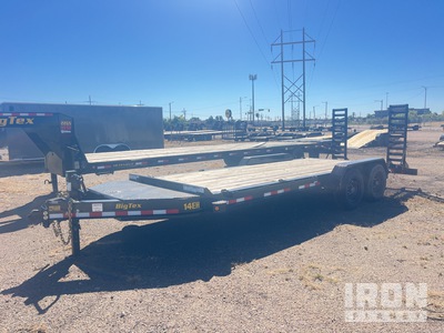 2025 Big Tex T/A 1 Car Open Car Carrier Trailer