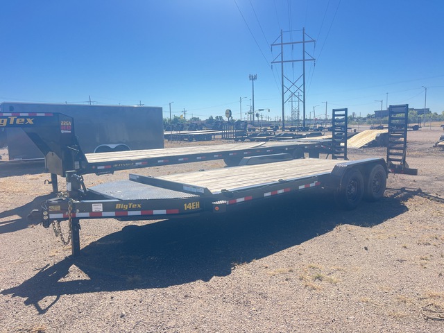 2025 Big Tex T/A 1 Car Open Car Carrier Trailer
