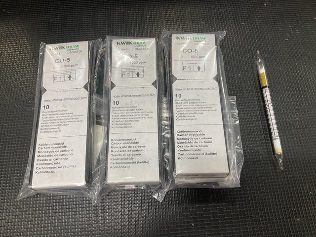 (69) Boxes of Uniphos 803943 Kwik Draw Detector Tubes