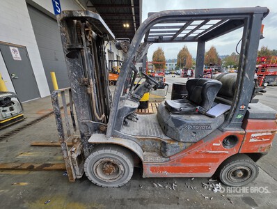 2021 (unverified) Toyota 8FGU25 Forklift