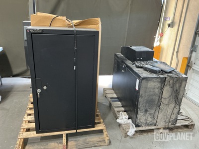 (2) Electronic Key Cabinets