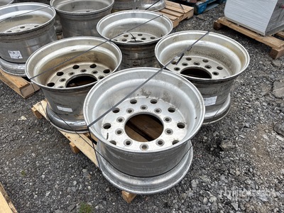 Quantity of (4) Steel Wheels