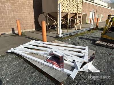EG EarthyGrounds Gate B 20 ft x 7 ft Steel Bi-Parting Portail d'entrée