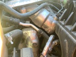 Engine with Exhaust System
