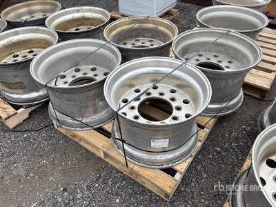 Quantity of (4) Steel Wheels