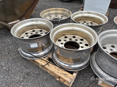 Quantity of (4) Steel Wheels
