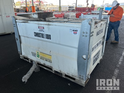 2018 Equipco 2000 L Skid Mounted Waste Oil Tank