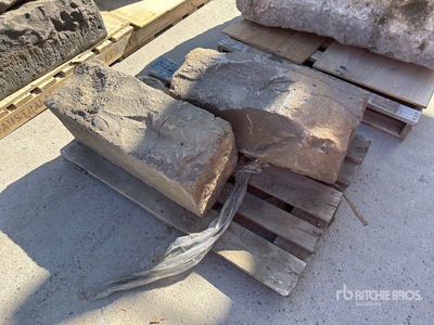 Quantity of (2) Bluestone Blocks