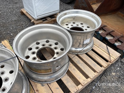 Quantity of (2) Steel Wheels