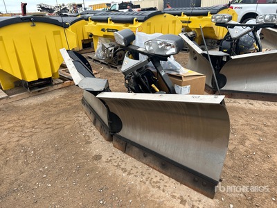 Fisher 8 ft 6 in Power-V Schneepflug