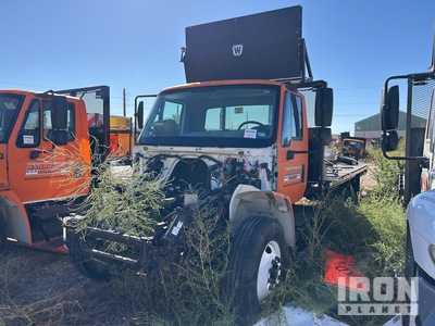 2012 International 4300 4x2 Flatbed Truck (Inoperable)