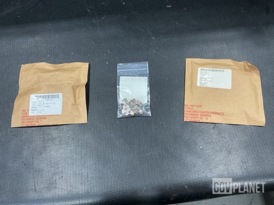 (90) O-Rings, (240) Screw Inserts, (19) Self-Locking Nuts & Assorted Items