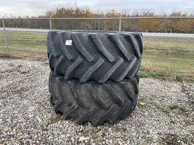 Quantity of (2) Goodyear 800/65R32 Tires
