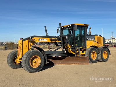 2010 John Deere 870G Motor Grader