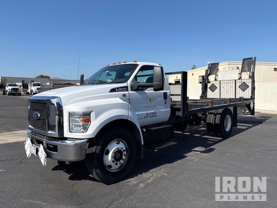 2017 Ford F-650 4x2 Cylinder Pallet Camión Caja Abierta