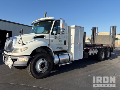 2014 International 7400 6x4 Pallet truck Camion à Plateau