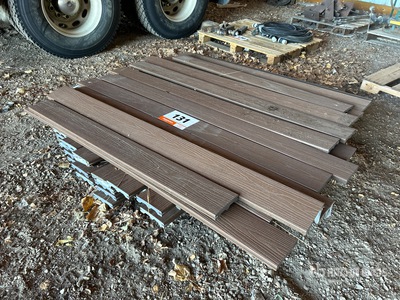 Quantity of (62) Composite Deck Boards Divers